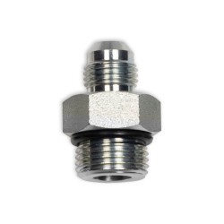 PartzBiz CM 090231DS - Detroit Speed 9/16 in.-18 Male JIC to 3/4 in.-16 Male O-Ring Boss - Straight Fitting