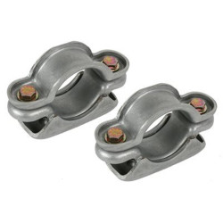 PartzBiz CM 040201DS - Detroit Speed Adjustable Leaf Spring Pads