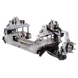 PartzBiz CM 032051-RDS - ระบบกันสะเทือนหน้า Detroit Speed ​​Aluma-Frame - โช๊ครีโมทแบบปรับได้คู่