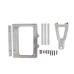 PartzBiz CM: 120106DS-Detroit Speed Aluminum Battery Mount - Natural Finish PartzBiz CM: 120106DS-Detroit Speed Aluminum Battery Mount - Natural Finish