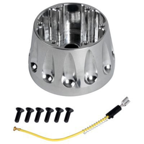 PartzBiz CM: 092565DS-Detroit Speed Billet Aluminum Steering Wheel Adapter PartzBiz CM: 092565DS-Detroit Speed Billet Aluminum Steering Wheel Adapter