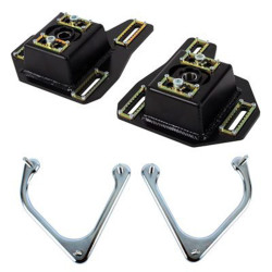 PartzBiz CM 030330DS - Detroit Speed Caster/Camber Plate Kit -