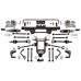 PartzBiz CM: 041740-DRDS-Detroit Speed DECAlink™ Rear Suspension Kit - Double Adjustable Remote Shocks - 17 Spline Axles - 400hp