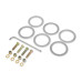 PartzBiz CM: 031361-SDS-Detroit Speed - Front Speed Kit 3 - Single-Adjustable Shocks - BBC