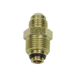 PartzBiz CM 090202LDS - Detroit Speed Power Steering Gear Fitting w/ O-Ring M18 x 1.5