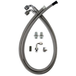 PartzBiz CM 091302DS - Detroit Speed Power Steering Hose Kit PartzBiz CM 091302DS - Detroit Speed Power Steering Hose Kit