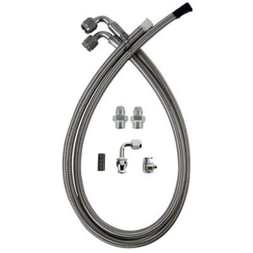 PartzBiz CM: 091302DS-Detroit Speed Power Steering Hose Kit
