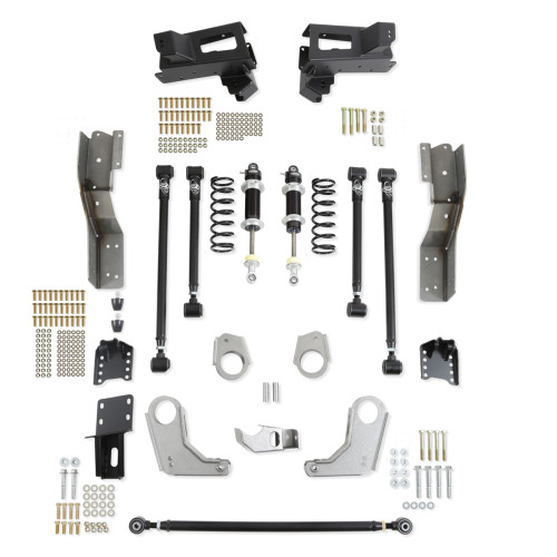 PartzBiz CM: 041754-DDS-Detroit Speed QUADRALink Rear Suspension Kit - Double Adjustable Shocks - Weld-in Axle Brackets PartzBiz CM: 041754-DDS-Detroit Speed QUADRALink Rear Suspension Kit - Double Adjustable Shocks - Weld-in Axle Brackets