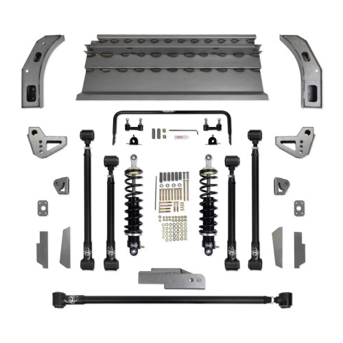 PartzBiz CM: 041756-DDS-Detroit Speed QUADRALink Rear Suspension Kit - Double Adjustable Shocks without Axle Brackets