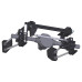 PartzBiz CM: 041750DS-Detroit Speed QuadraLink Rear Suspension Kit - Non-Adjustable Shocks - Bolt-In Axle Brackets