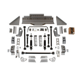 PartzBiz CM 041731-SDS - ชุดกันสะเทือนหลัง Detroit Speed ​​QuadraLink - โช๊คเดี่ยวแบบปรับได้