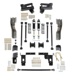 PartzBiz CM 041753-SDS - Detroit Speed QUADRALink Rear Suspension Kit - Single Adjustable Shocks - Bolt-in Axle Brackets PartzBiz CM 041753-SDS - Detroit Speed QUADRALink Rear Suspension Kit - Single Adjustable Shocks - Bolt-in Axle Brackets