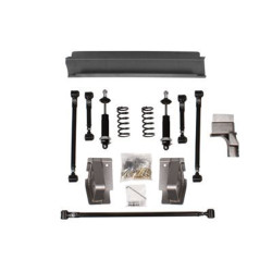 PartzBiz CM 041706-SDS - Detroit Speed QuadraLink Rear Suspension Kit Without Axle Brackets - Single Adjustable Shocks PartzBiz CM 041706-SDS - Detroit Speed QuadraLink Rear Suspension Kit Without Axle Brackets - Single Adjustable Shocks