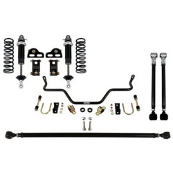 PartzBiz CM 041644-RDS - Detroit Speed - Rear Speed Kit 2 - Double Adjustable Remote Shocks - 3 in. Axle