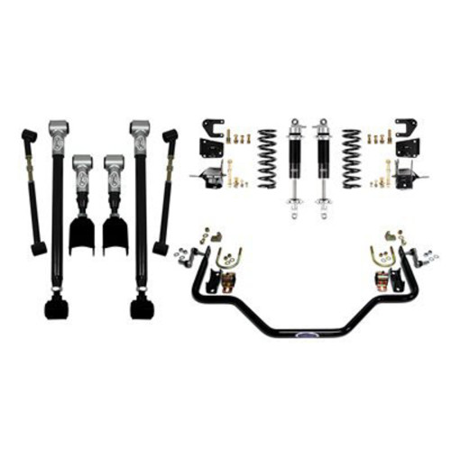 PartzBiz CM: 041611-DDS-Detroit Speed - ชุดความเร็วด้านหลัง 3 - โช้คอัพแบบปรับได้คู่ - เพลาสต็อก PartzBiz CM: 041611-DDS-Detroit Speed - ชุดความเร็วด้านหลัง 3 - โช้คอัพแบบปรับได้คู่ - เพลาสต็อก