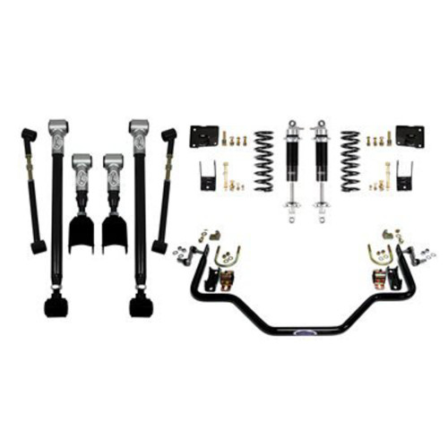 PartzBiz CM: 041623-SDS-Detroit Speed ​​- ชุดความเร็วด้านหลัง 3 - โช๊คเดี่ยวแบบปรับได้ - Moser Axle