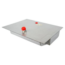 PartzBiz CM 080126DS - Detroit Speed Stainless Steel Narrowed Fuel Tank - Mini-Tub Kit - Holley Pump Required