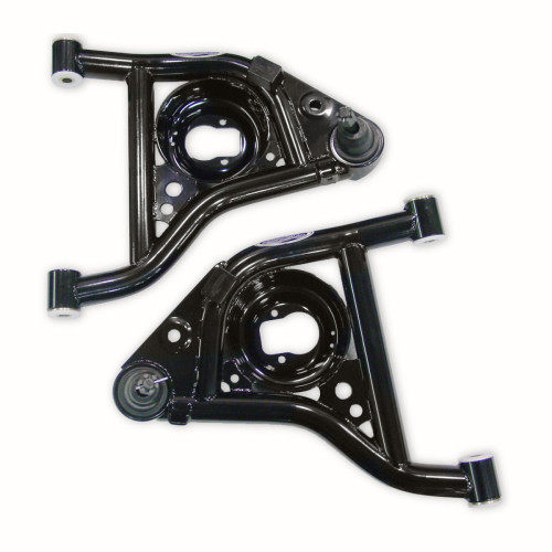 PartzBiz CM: 031204DS-Detroit Speed Tubular Lower Control Arms - Stock Spring Pocket