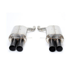 PartzBiz CM D660-0009A-BLK - Dinan Free Flow Axle-Back Exhaust - 2006-2010 BMW M5 PartzBiz CM D660-0009A-BLK - Dinan Free Flow Axle-Back Exhaust - 2006-2010 BMW M5