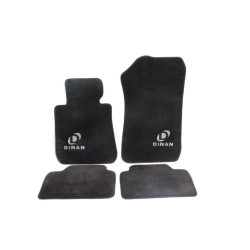 PartzBiz CM D701-DNBW1513-4C-BLK - Dinan Signature Floor Mats - 2010-2017 BMW 5-Series PartzBiz CM D701-DNBW1513-4C-BLK - Dinan Signature Floor Mats - 2010-2017 BMW 5-Series