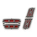PartzBiz CM: CA-180005-A-Drake Muscle Cars 2010-14 Camaro Pedal Covers-Automatic