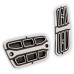 PartzBiz CM: CA-180005-A-Drake Muscle Cars 2010-14 Camaro Pedal Covers-Automatic