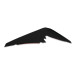 PartzBiz CM: CA-300002-AB-Drake Muscle Cars 2019+ Dive Planes, Smooth Satin Black Finish
