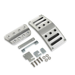 PartzBiz CM 5R3Z-2457-9735A - Drake Muscle Cars Billet Aluminum Pedal Covers Automatic Transmission PartzBiz CM 5R3Z-2457-9735A - Drake Muscle Cars Billet Aluminum Pedal Covers Automatic Transmission