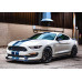 PartzBiz CM: FR3Z-17632-BL-Drake Muscle Cars Billet Washer Reservoir Cap พร้อมโลโก้ Pony