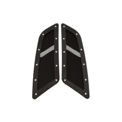 PartzBiz CM FR3Z-16C630-BK - Drake Muscle Cars ช่องระบายอากาศฝากระโปรงตาข่าย Black Speed PartzBiz CM FR3Z-16C630-BK - Drake Muscle Cars ช่องระบายอากาศฝากระโปรงตาข่าย Black Speed