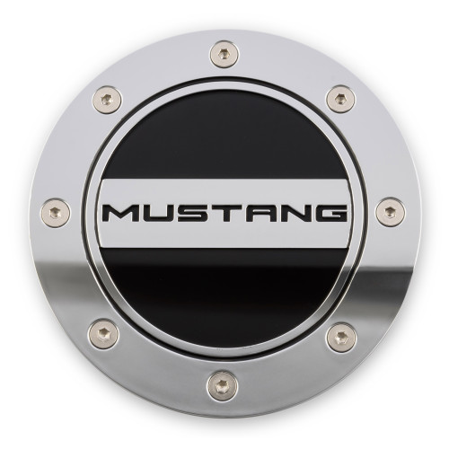 PartzBiz CM: FR3Z-6640526-MS-Drake Muscle Cars Comp สคริปต์มัสแตงประตูเชื้อเพลิงสแตนเลส