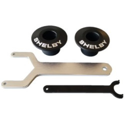 PartzBiz CM JS3Z-6316892-BK - Drake Muscle Cars Ford Mustang Shelby GT500 ชุดแหวนหมุดฝากระโปรง PartzBiz CM JS3Z-6316892-BK - Drake Muscle Cars Ford Mustang Shelby GT500 ชุดแหวนหมุดฝากระโปรง