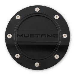 PartzBiz CM FR3Z-6640526-MA - Drake Muscle Cars Fuel Door Comp Series โลโก้มัสแตงสีดำ PartzBiz CM FR3Z-6640526-MA - Drake Muscle Cars Fuel Door Comp Series โลโก้มัสแตงสีดำ