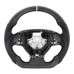 PartzBiz CM: CA950-13-Drake Muscle Cars Steering Wheel - Carbon Fiber with Leather Grips