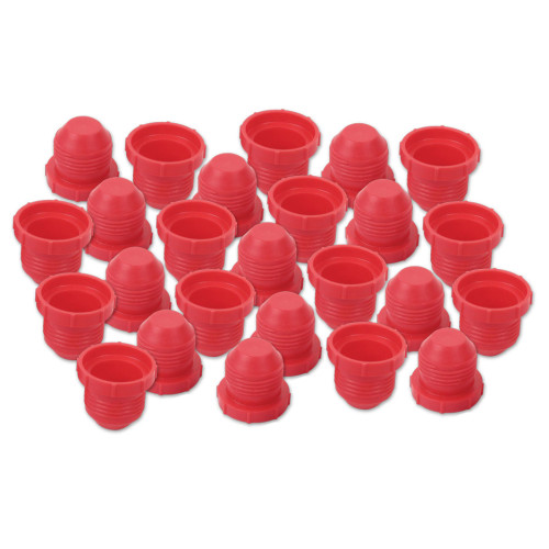 PartzBiz CM: 179204ERL-Earl's -4 Plastic Plug - 25 Pieces