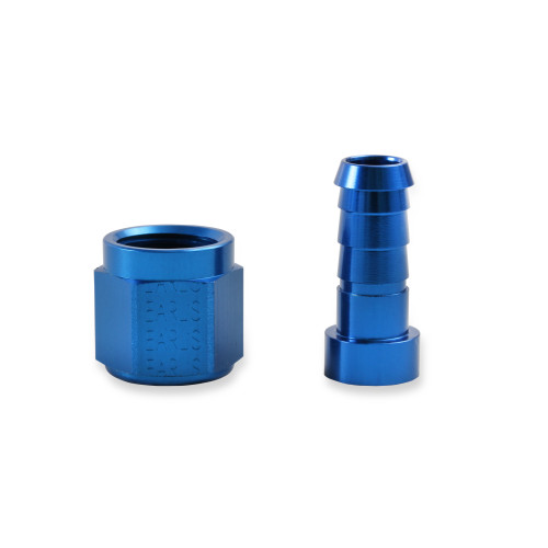 PartzBiz CM: 700108ERL-Earl's Auto-Crimp Hose End - Straight - Size -8 - Blue PartzBiz CM: 700108ERL-Earl's Auto-Crimp Hose End - Straight - Size -8 - Blue