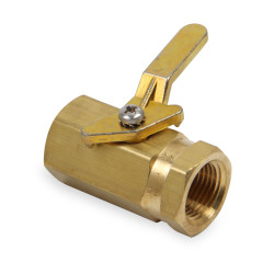 PartzBiz CM 230507ERL - Earl's Brass Shut-Off Valve PartzBiz CM 230507ERL - Earl's Brass Shut-Off Valve