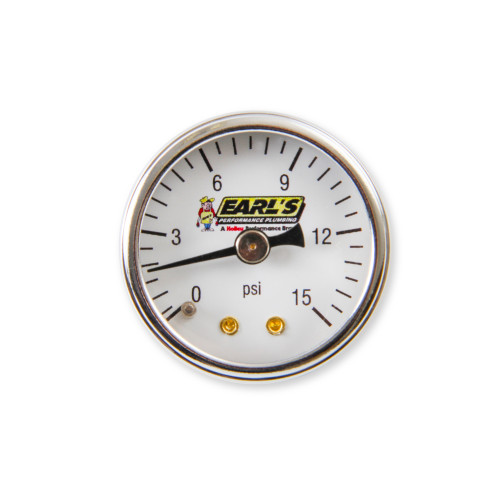 PartzBiz CM: 100195ERL-Earl's Fuel Pressure Gauge