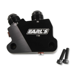 PartzBiz CM 1126ERL - Earl's Gen V LT Side Mount Oil Cooler Adapter