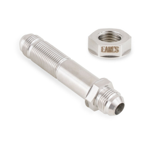 PartzBiz CM: SS983508ERL-Earl's Straight -8 Bulkhead - สเตนเลสสตีล PartzBiz CM: SS983508ERL-Earl's Straight -8 Bulkhead - สเตนเลสสตีล