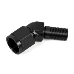PartzBiz CM 674506ERL - Earl's Ultra-Flex™ Hose End - 45 Degree Low Profile - Size -6 PartzBiz CM 674506ERL - Earl's Ultra-Flex™ Hose End - 45 Degree Low Profile - Size -6