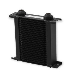 PartzBiz CM 225ERL - Earl's UltraPro Oil Cooler - สีดำ - 25 แถว - ตัวทำความเย็นแคบ - 10 O-Ring Boss Female Ports PartzBiz CM 225ERL - Earl's UltraPro Oil Cooler - สีดำ - 25 แถว - ตัวทำความเย็นแคบ - 10 O-Ring Boss Female Ports