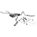 PartzBiz CM: 17120-Flowmaster American Thunder Crossmember-Back Exhaust System
