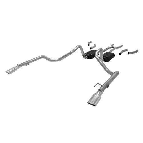 PartzBiz CM: 17655-FM-Flowmaster American Thunder Crossmember-Back Exhaust System PartzBiz CM: 17655-FM-Flowmaster American Thunder Crossmember-Back Exhaust System