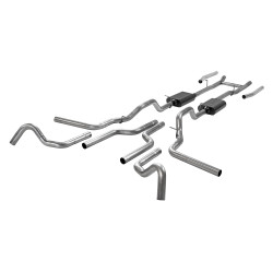 PartzBiz CM 817938 - Flowmaster American Thunder Crossmember-Back Exhaust System