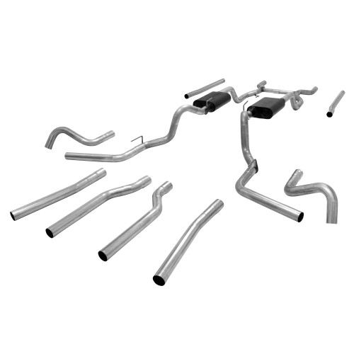 PartzBiz CM: 17654-Flowmaster American Thunder Crossmember-Back Exhaust System