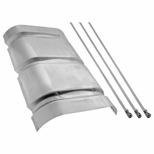 PartzBiz CM: 51017-แผ่นกันความร้อน Flowmaster
