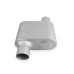 PartzBiz CM: 42513-FM-FLOWMONSTER 1-CHAMBER SMALL MUFFLER PartzBiz CM: 42513-FM-FLOWMONSTER 1-CHAMBER SMALL MUFFLER