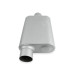PartzBiz CM: 43041-FM-FLOWMONSTER 2-CHAMBER MUFFLER ALUMINIZED PartzBiz CM: 43041-FM-FLOWMONSTER 2-CHAMBER MUFFLER ALUMINIZED