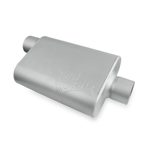PartzBiz CM: 43041-FM-FLOWMONSTER 2-CHAMBER MUFFLER ALUMINIZED PartzBiz CM: 43041-FM-FLOWMONSTER 2-CHAMBER MUFFLER ALUMINIZED